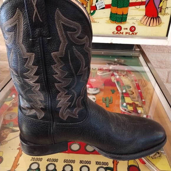 Twisted X Cowboy Western Men's Boots 10.5 D Black - Picture 2 of 11